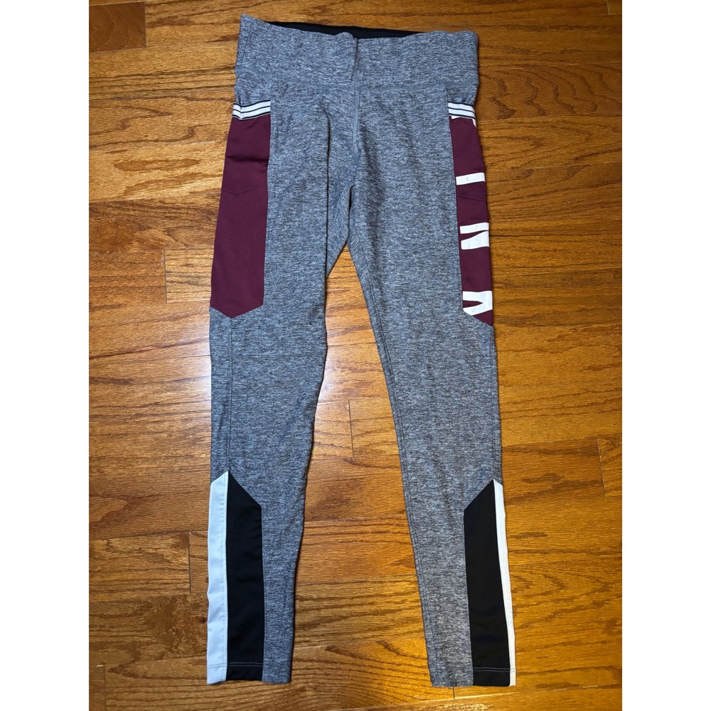 Pink Victorias Secret Ultimate Gray‎ and Maroon Leggings Size Small